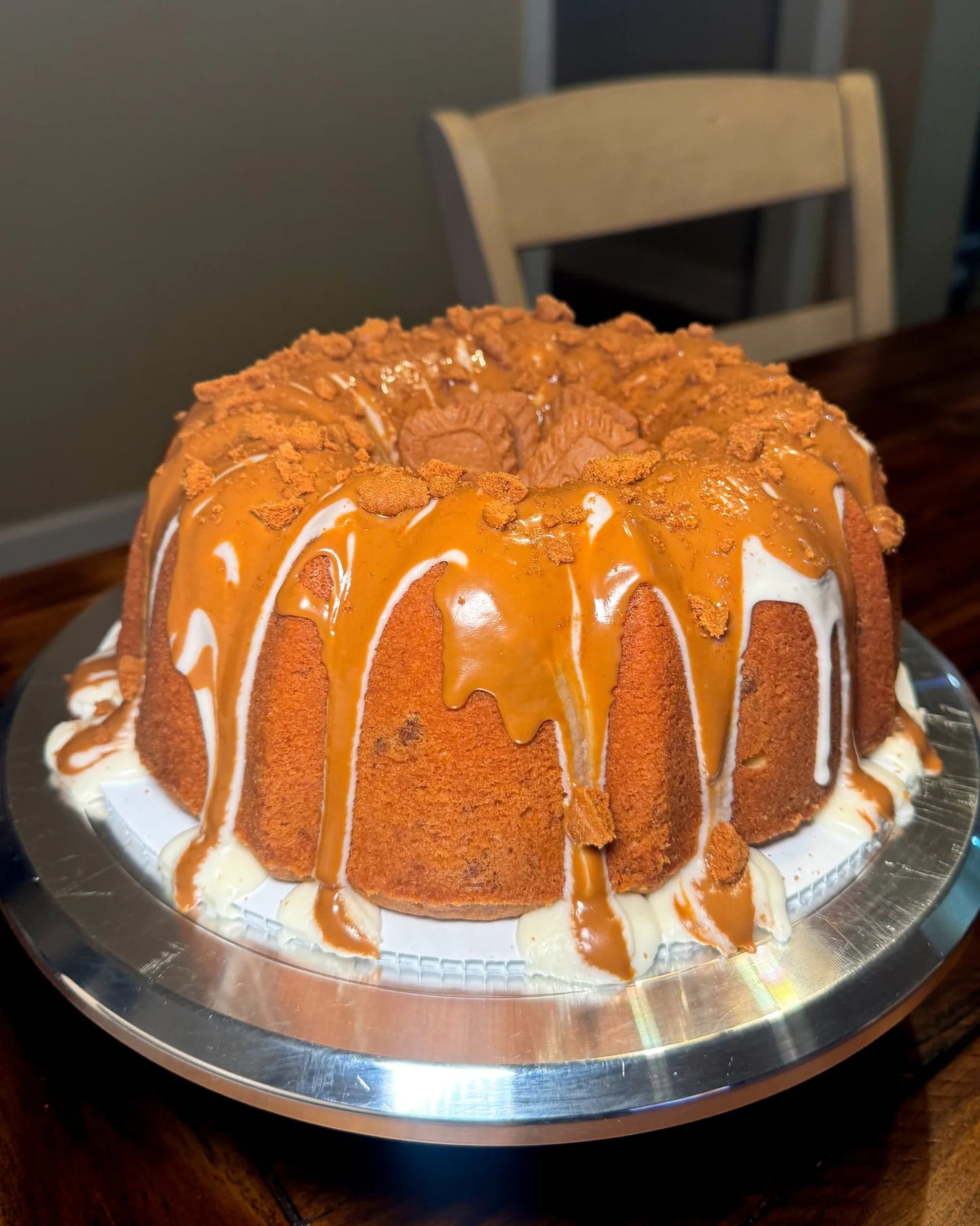 Biscoff Cookie Butter Pound Cake